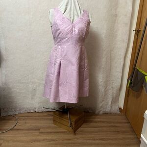 Ivanka Trump Pink Floral Wedding Dress